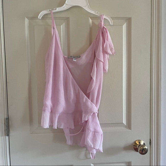 UO Belle Ruffle Wrap Top - Picture 4 of 5